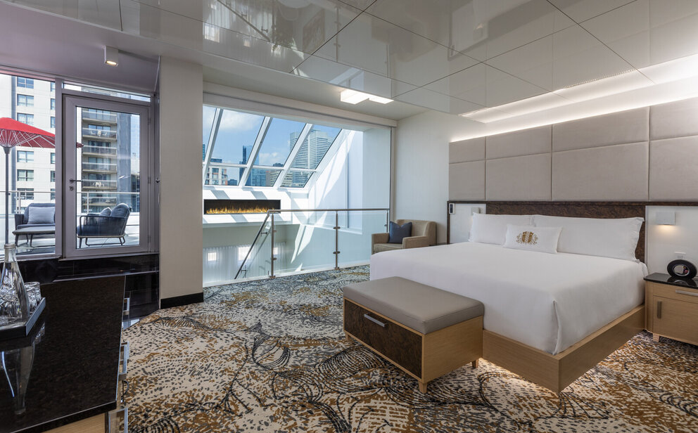 Skyloft Suite Terrace, one King bed