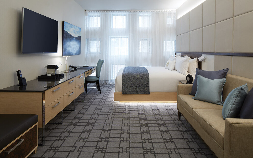 Suite Junior avec unlit king et divan